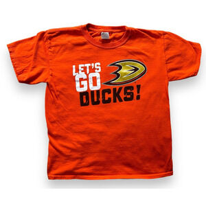 Vintage Anaheim Mighty Ducks  T-Shirt Youth Unisex Medium Y2K